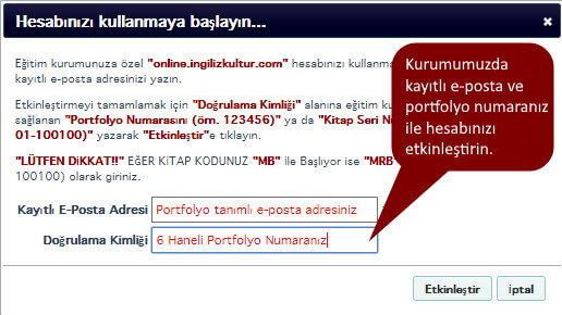 Yetişkinler için online sistemlerimiz